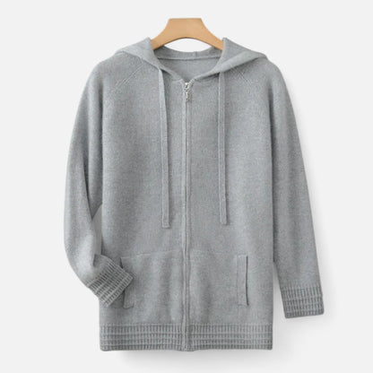 Camarlo | Men’s Hooded Cardigan – Refined Winter Knitwear