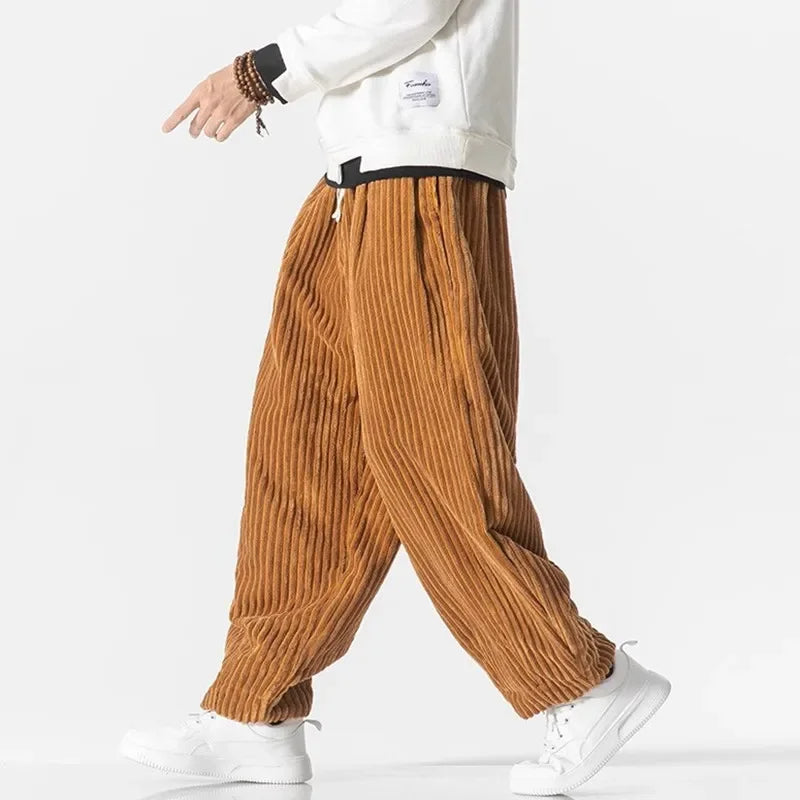 Orvane | Women’s Corduroy Wide-Leg Lounge Pants