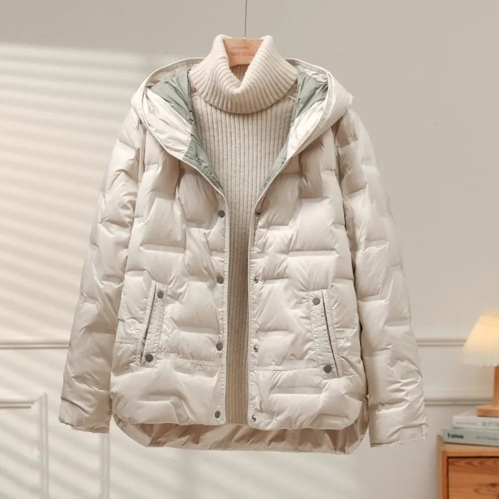 Pavelle | Women’s Duck Down Quilted Puffer Jacket