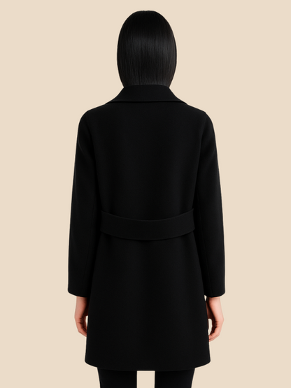 Clara | Women’s Long Double-Breasted Coat