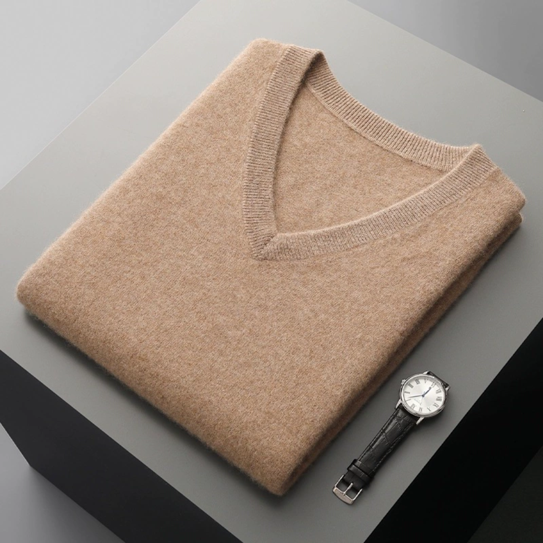 The Renmere | Men’s Cashmere-Wool Sleeveless Jumper