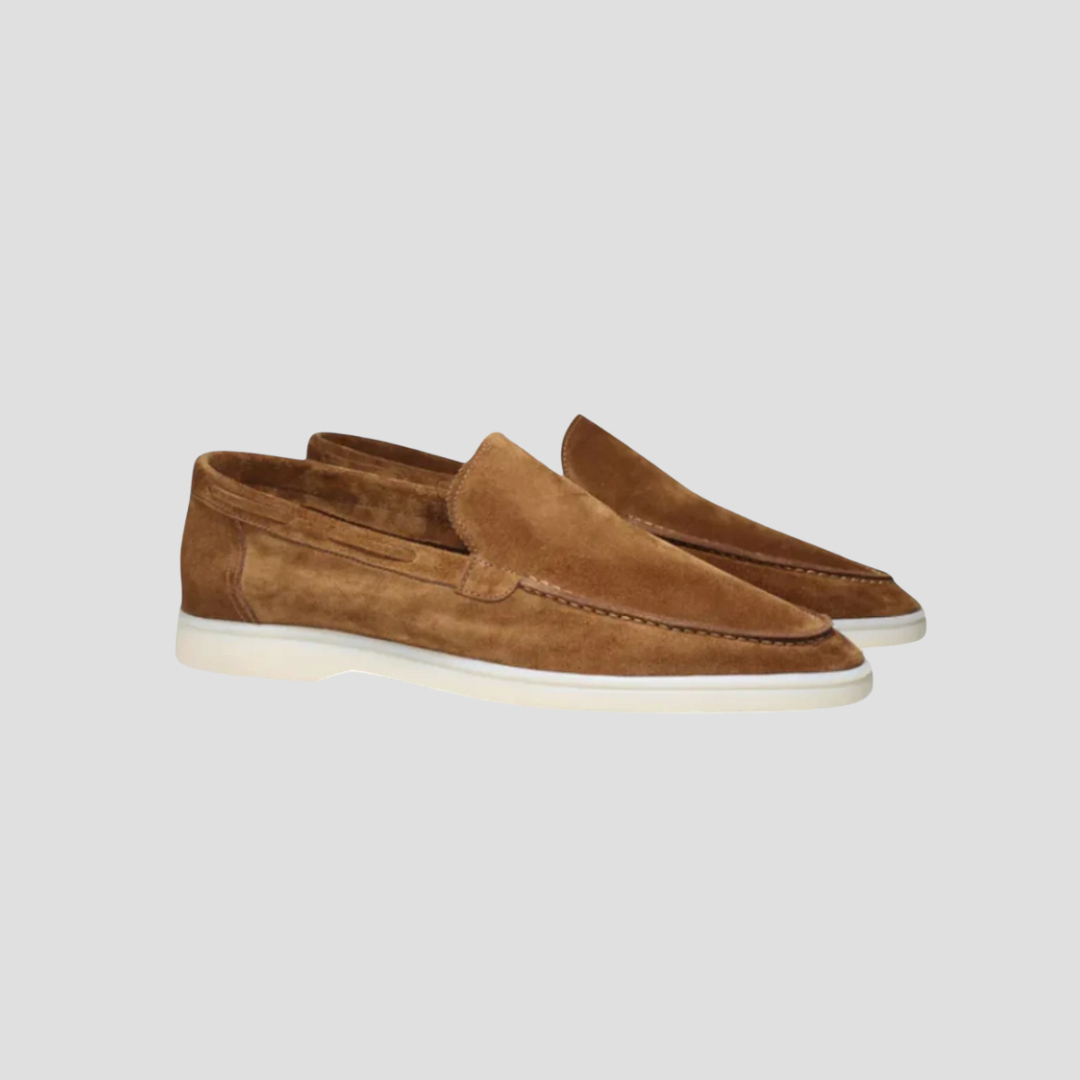 Trevain | Men’s Suede Yacht Loafers
