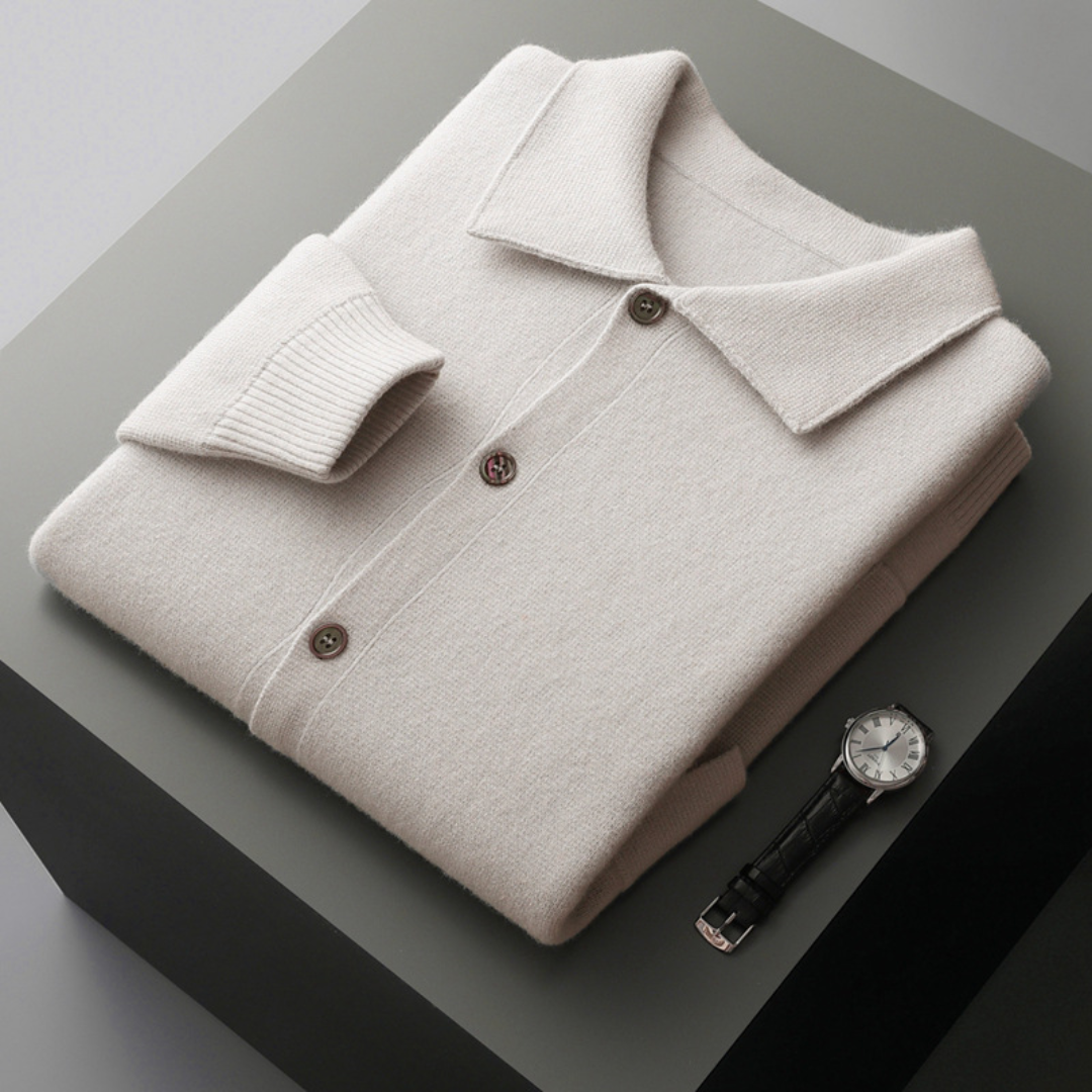 Ruvianne | Women’s Pure Cashmere Knit Cardigan