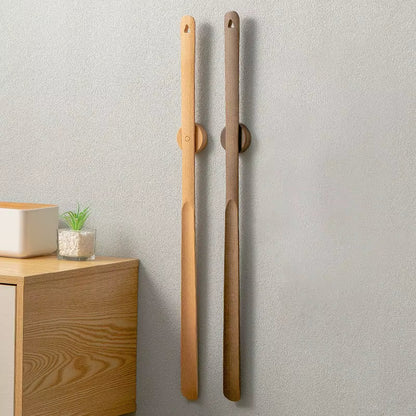 Orren | Handcrafted Beech Wood Long Shoehorn