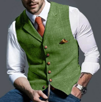 Craig | Men’s Elegant Plaid Vest