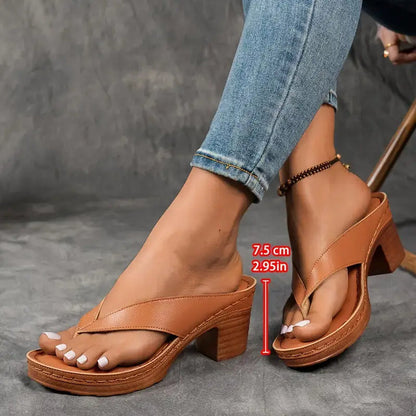 Kaylani | Women’s Platform Flip-Flop Sandals