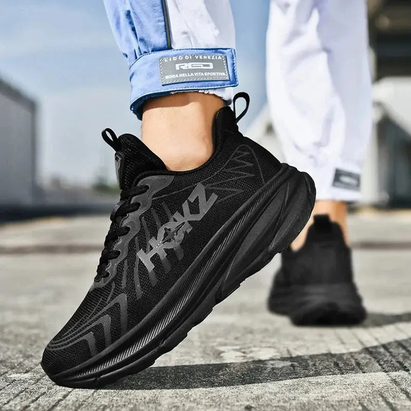 Running Shoes with Cushioned Sole