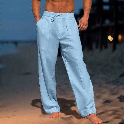 Cavren | Men’s Lightweight Linen Trousers