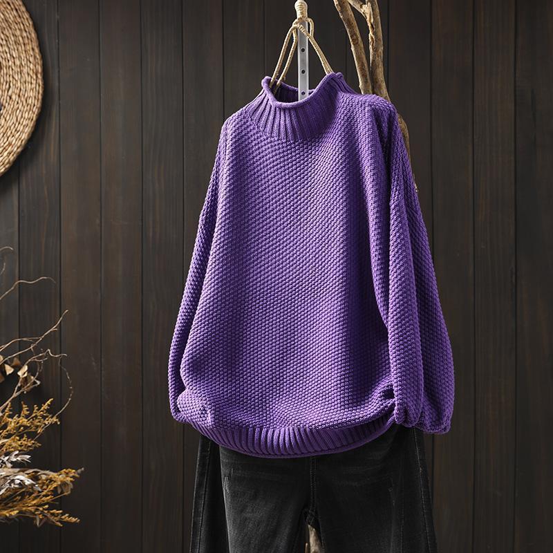 Elise | Oversized Waffle Knit Sweater