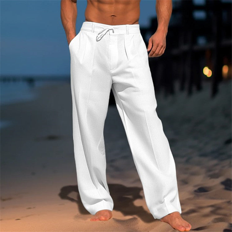 Cavren | Men’s Lightweight Linen Trousers