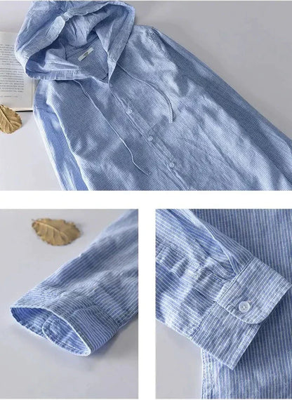 Axton | Men’s Hooded Shirt
