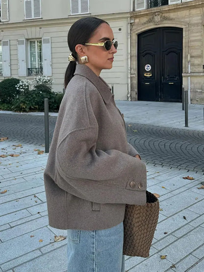 Veda | Women’s Wool-Blend Oversized Jacket