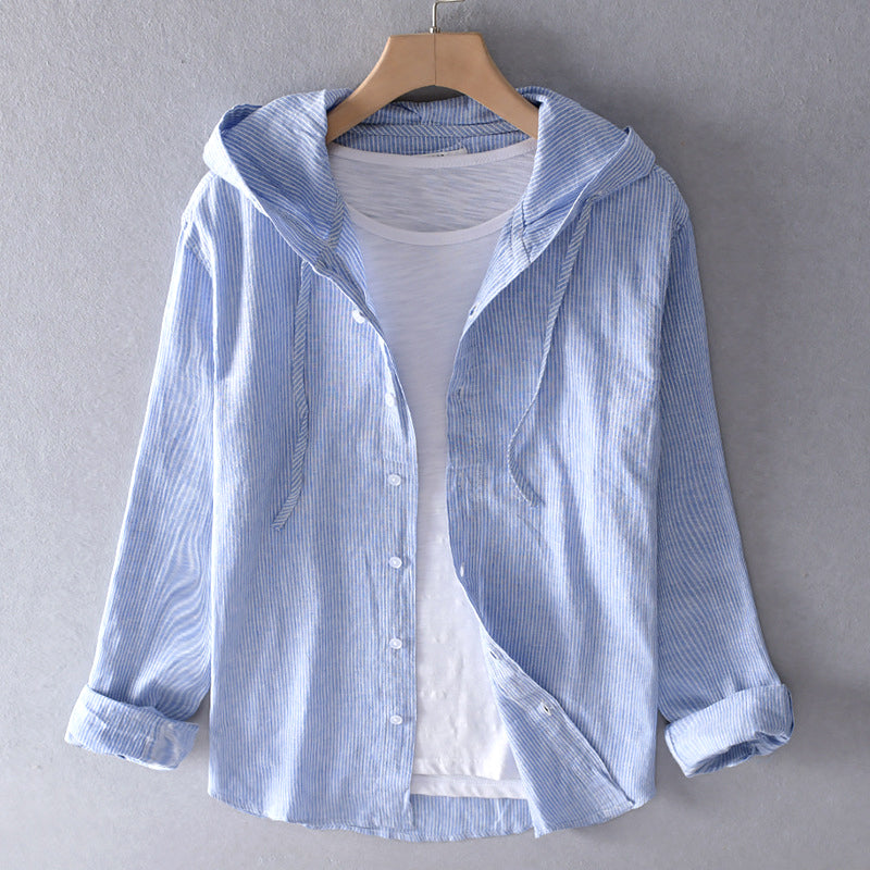 Axton | Men’s Hooded Shirt