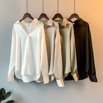 Ailany | Women’s SilkenWeave Luxury Shirt