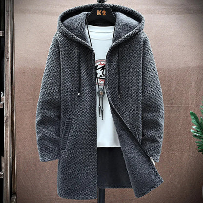Montrel | Wool-Cashmere Fleece-Lined Hoodie