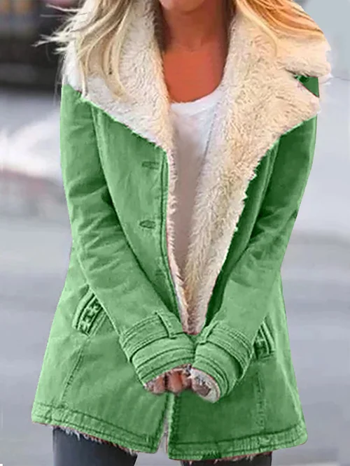 Arielle | Women’s Sherpa-Lined Fleece Jacket