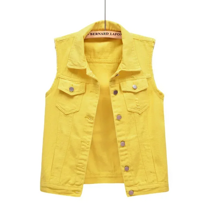 Kiera | Women’s Bold Denim Vest