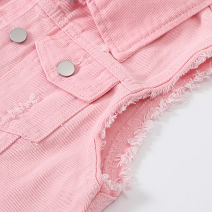 Kiera | Women’s Bold Denim Vest
