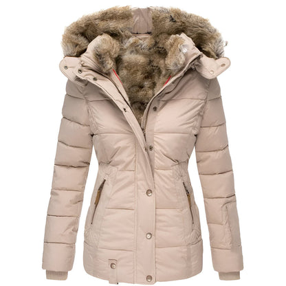 Alaina | Women’s Hooded Slim-Fit Puffer Jacket