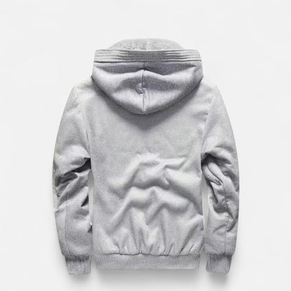 Raverton | Men’s Winter Jacket – Fleece-Lined Hooded Elegance