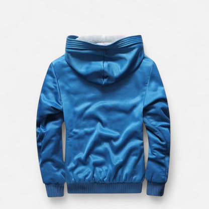 Raverton | Men’s Winter Jacket – Fleece-Lined Hooded Elegance
