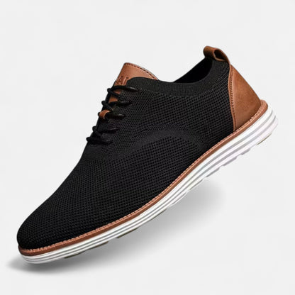 Ravenson | Men’s Dress Sneakers – Breathable Lace-Up Elegance