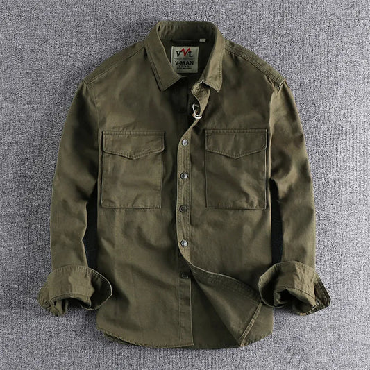 Corsaire | Men’s Long-Sleeve Pocket Shirt