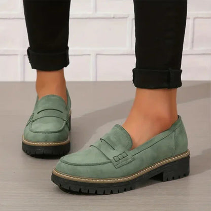 Nicole | Women’s Platform Penny Loafers