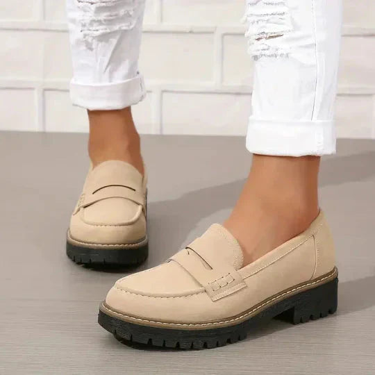 Nicole | Women’s Platform Penny Loafers