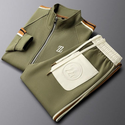 Tucker | Men’s Premium Lycra 2-Piece Tracksuit Set
